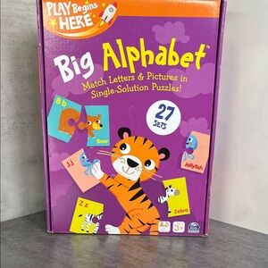 Big Alphabet Learning Puzzle Set - Purple